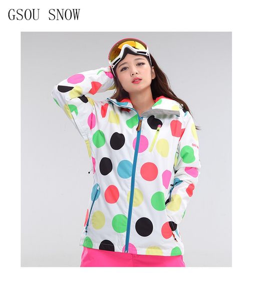 gsou snow new designer women's ski suit outdoor hiking camping coat winter waterproof windproof clothing snowboard jackets
gsou snow new designer women's ski suit outdoor hiking camping coat winter waterproof windproof clothing snowboard jackets