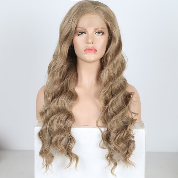 charisma golden brown long body wave synthetic lace front wigs for women heat resistant natural hairline synthetic lace wig, Black
charisma golden brown long body wave synthetic lace front wigs for women heat resistant natural hairline synthetic lace wig, Black