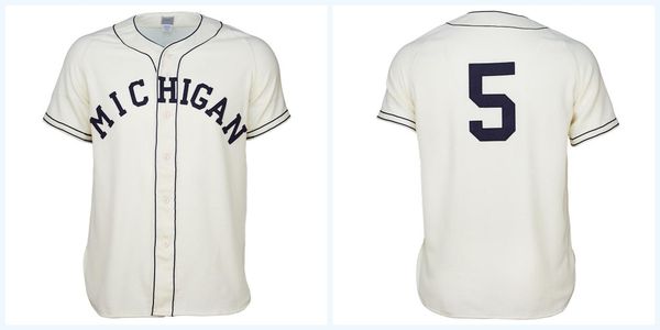 University of Michigan 1961 Home Jersey Any Player or Number Stitch Sewn All Stitched High Quality Free Shipping baseball jerseys
University of Michigan 1961 Home Jersey Any Player or Number Stitch Sewn All Stitched High Quality Free Shipping baseball jerseys