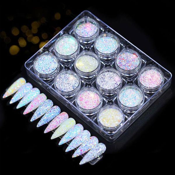 clorful opal jelly nail glitter sequins flakes gold silver holographics shining powder dust nail art decoration diy manicur, Silver;gold
clorful opal jelly nail glitter sequins flakes gold silver holographics shining powder dust nail art decoration diy manicur, Silver;gold