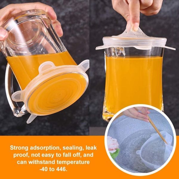 wrap крышки упругие уплотнения универсальный силиконовый саран clear люки food bowl пот stretch кухня вакуумная печать чаши кухня организаци
wrap крышки упругие уплотнения универсальный силиконовый саран clear люки food bowl пот stretch кухня вакуумная печать чаши кухня организаци