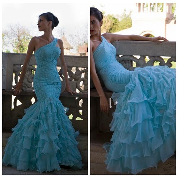 one shoulder slim mermaid prom dresses 2019 surplice tiered formal vestidos de soiree customized special occasion party gowns evening gowns, Black
one shoulder slim mermaid prom dresses 2019 surplice tiered formal vestidos de soiree customized special occasion party gowns evening gowns, Black