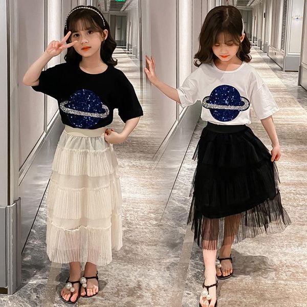 clothing sets children kids baby girls sequin paillette tee t-shirt skirts dress outfits, White
clothing sets children kids baby girls sequin paillette tee t-shirt skirts dress outfits, White