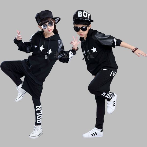 hip-hop boy street dance clothing modern children's jazz dance suit big girl drum suit chaobao show out, Black;red
hip-hop boy street dance clothing modern children's jazz dance suit big girl drum suit chaobao show out, Black;red