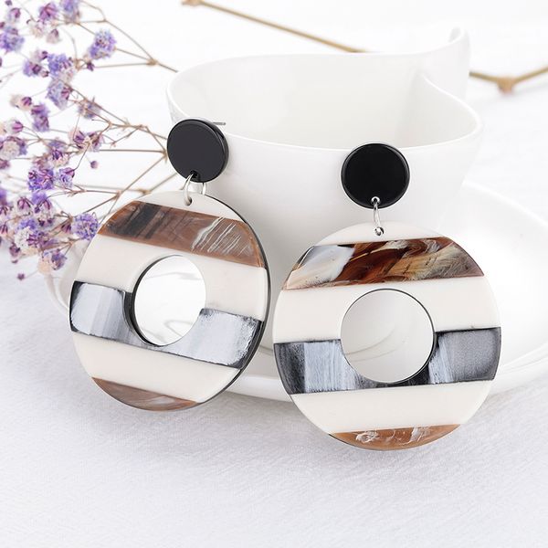 bohemian new fashion letter c ear studs high-grade resin acrylic acetate earrings geometric pattern temperament woman ear studs, Silver
bohemian new fashion letter c ear studs high-grade resin acrylic acetate earrings geometric pattern temperament woman ear studs, Silver