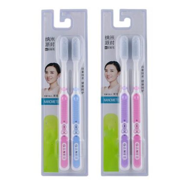 2pcs soft toothbrush silicone nano brush oral care nano-antibacterial toothbrush oral cleaning tool food grade plastic
2pcs soft toothbrush silicone nano brush oral care nano-antibacterial toothbrush oral cleaning tool food grade plastic