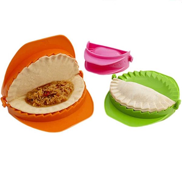 3-piece dough press set: perfect for dumpling, calzone, ravioli, empanada, turnover & pierogi
3-piece dough press set: perfect for dumpling, calzone, ravioli, empanada, turnover & pierogi