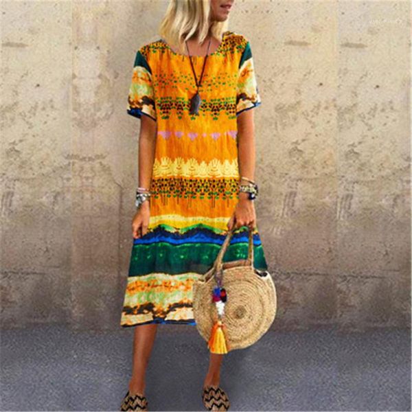 long section plus size dress short sleeve printed women dress fashion summer new casual round neck print loose dress female, Black;gray
long section plus size dress short sleeve printed women dress fashion summer new casual round neck print loose dress female, Black;gray