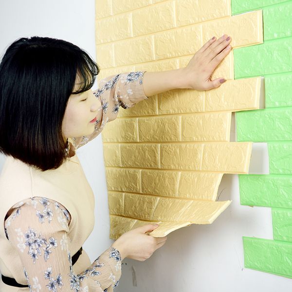 70x77cm pe пены 3d наклейки стены сафти home decor wallpaper diy декора стены кирпич гостиная детская спальня декор кирпич наклейки
70x77cm pe пены 3d наклейки стены сафти home decor wallpaper diy декора стены кирпич гостиная детская спальня декор кирпич наклейки