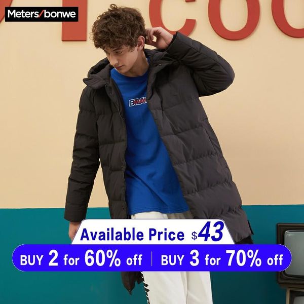 metersbonwe 2019 new down winter jackets business long thick winter down coat men solid fashion overcoat outerwear warm, Black
metersbonwe 2019 new down winter jackets business long thick winter down coat men solid fashion overcoat outerwear warm, Black