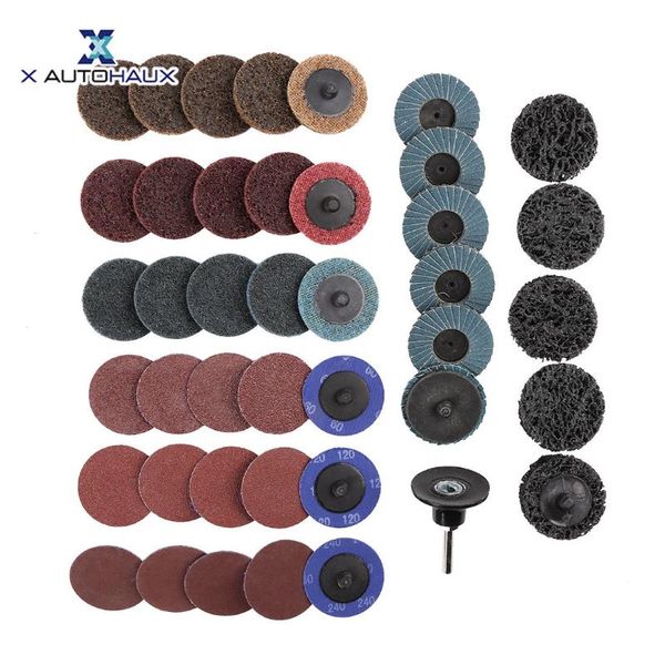 x autohaux 30pcs 42pcs 65pcs 2" sanding discs nylon roll lock surface coarse medium fine grit set
x autohaux 30pcs 42pcs 65pcs 2" sanding discs nylon roll lock surface coarse medium fine grit set
