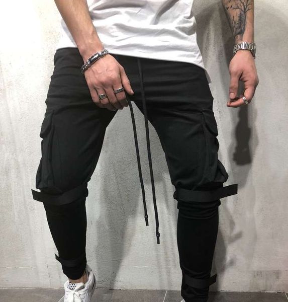 causal men jogging mens designer haren pants men autumn and winter trouser streetwear pants new arrival, Black
causal men jogging mens designer haren pants men autumn and winter trouser streetwear pants new arrival, Black