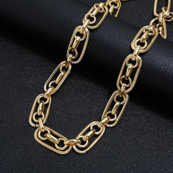 wholesale-fashion luxury designer exaggerated geometric big metal circle chain choker statement necklace for women 18k gold plated, Silver
wholesale-fashion luxury designer exaggerated geometric big metal circle chain choker statement necklace for women 18k gold plated, Silver