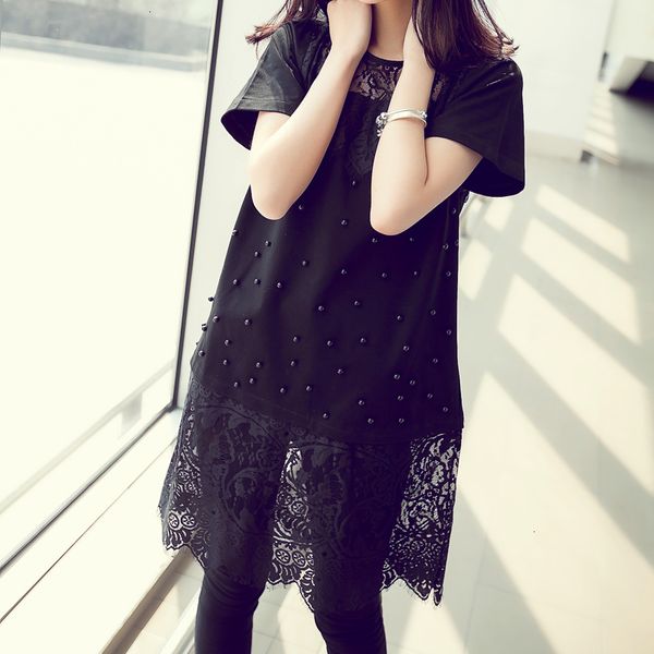 women designer dresses women clothing women summer dress round neck lace stitching dress casual loose hollow out dress designer clothes, Black;gray
women designer dresses women clothing women summer dress round neck lace stitching dress casual loose hollow out dress designer clothes, Black;gray