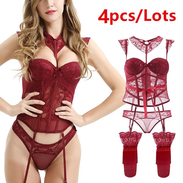 bras sets women lace court corset small chest steel plate gathered bra set push up body slimming vest clothing, Red;black
bras sets women lace court corset small chest steel plate gathered bra set push up body slimming vest clothing, Red;black