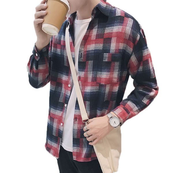 men winter flannel thick plaid dress shirt long sleeve fashion cotton casual warm shirts quality british style fleece brand male, White;black
men winter flannel thick plaid dress shirt long sleeve fashion cotton casual warm shirts quality british style fleece brand male, White;black