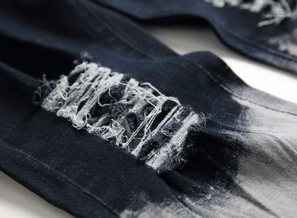 waist straight mens pants fashion male apparel mens designer jeans distrressed blue white holes stretch regular mid
waist straight mens pants fashion male apparel mens designer jeans distrressed blue white holes stretch regular mid