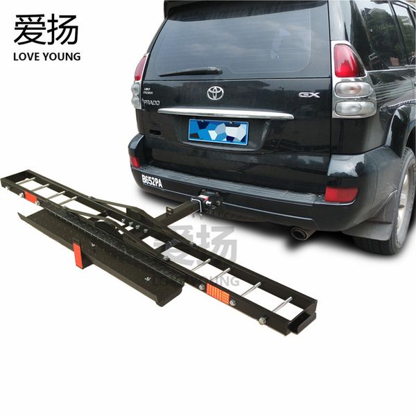 high performance suv 4x4 universal safety tow type rear motorcycle rack/ hitch mount motorcycle carrier frame/car accessories
high performance suv 4x4 universal safety tow type rear motorcycle rack/ hitch mount motorcycle carrier frame/car accessories