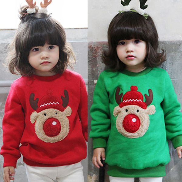 baby's winter sweatshirt baby boys girls thicken warm clothing child plus velvet outwear kids clothes christmas xmas cloth, Black
baby's winter sweatshirt baby boys girls thicken warm clothing child plus velvet outwear kids clothes christmas xmas cloth, Black