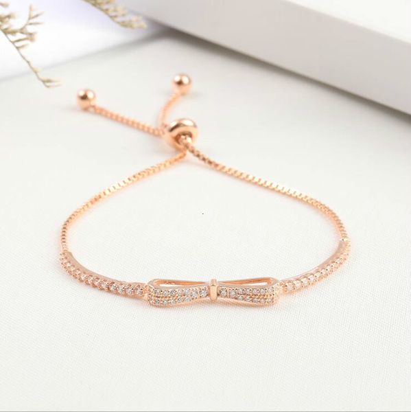 charms fashion chain bowknot sterling silver bracelet ladies cubic zircon bracelets female women jewelry, Black
charms fashion chain bowknot sterling silver bracelet ladies cubic zircon bracelets female women jewelry, Black
