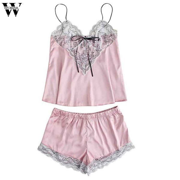 pyjamas women fashion 1pc girls v-shaped pajamas cute lace embroidered silk summer underwear and shorts pajama set jan24, Blue;gray
pyjamas women fashion 1pc girls v-shaped pajamas cute lace embroidered silk summer underwear and shorts pajama set jan24, Blue;gray