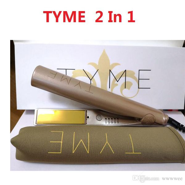Tyme iron 2 in 1 hair curler fa t hair traightener profe ional alon tyling tool, Black
Tyme iron 2 in 1 hair curler fa t hair traightener profe ional alon tyling tool, Black