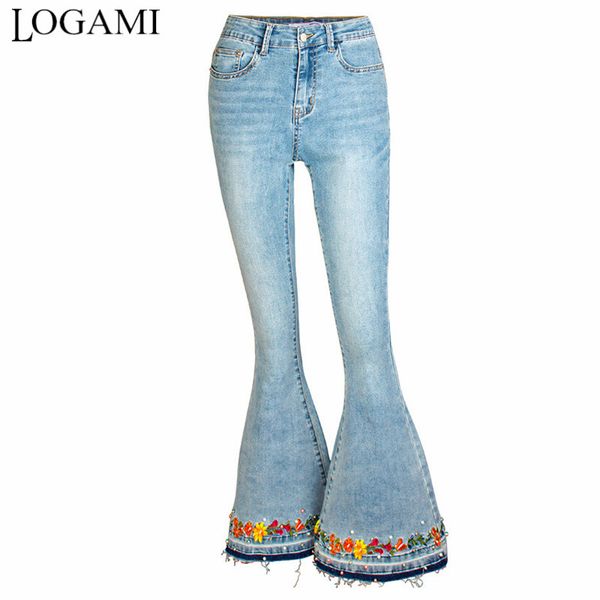 logami floral embroidery jeans woman plus size women ladies jeans flare pants, Blue
logami floral embroidery jeans woman plus size women ladies jeans flare pants, Blue