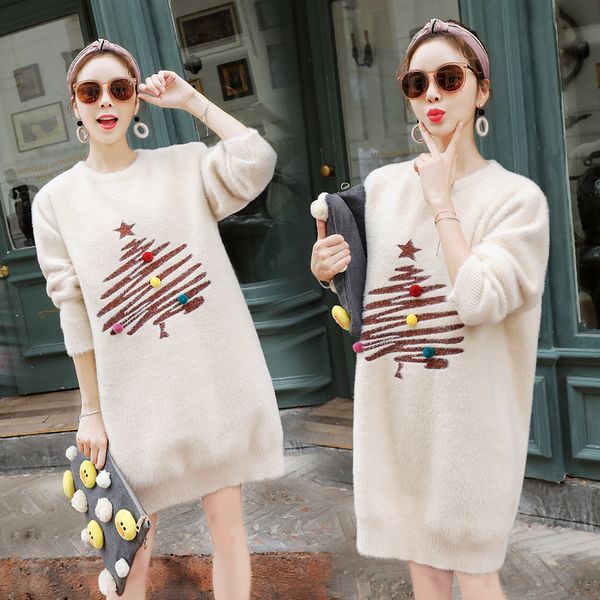 autumn female sweater for pregnant women pullover loose sweaters winter long sleeve casual lady pullovers women clothes, White
autumn female sweater for pregnant women pullover loose sweaters winter long sleeve casual lady pullovers women clothes, White