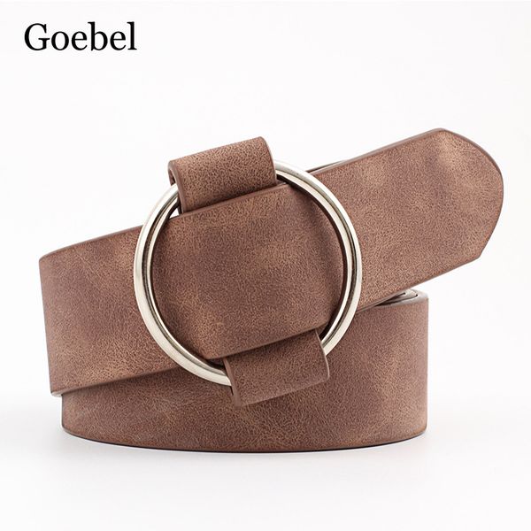 round buckle design 2019 punk style women belts pu suede leather black pink wide waist belts jeans woman clothing decorations, Black;brown
round buckle design 2019 punk style women belts pu suede leather black pink wide waist belts jeans woman clothing decorations, Black;brown