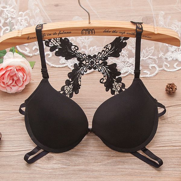 uiecoe women brassiere lace hollow back intimate lingerie push up bra seamless butterfly underwire underwear small breast, Red;black
uiecoe women brassiere lace hollow back intimate lingerie push up bra seamless butterfly underwire underwear small breast, Red;black