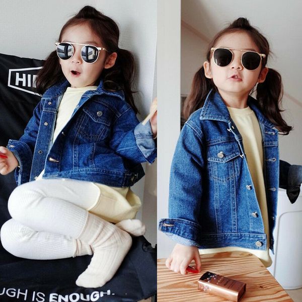 kids jackets for girls baby coats spring autumn fashion child kids outwear button jackets 1-6y, Blue;gray
kids jackets for girls baby coats spring autumn fashion child kids outwear button jackets 1-6y, Blue;gray