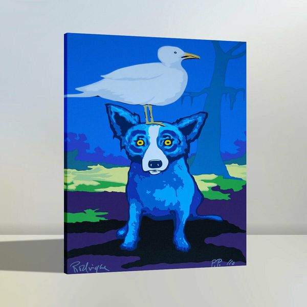 high quaity handpainted & hd printed on canvas home art wall decor animals oil painting chromatic blue dog5
high quaity handpainted & hd printed on canvas home art wall decor animals oil painting chromatic blue dog5