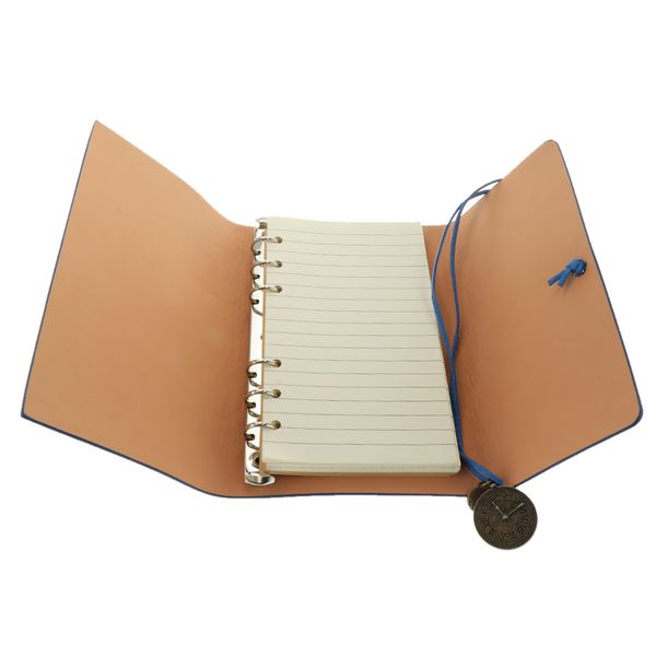 portable a6 loose-leaf retro strap hand book notebook refillable journal,vintage pu art leather, Purple;pink
portable a6 loose-leaf retro strap hand book notebook refillable journal,vintage pu art leather, Purple;pink