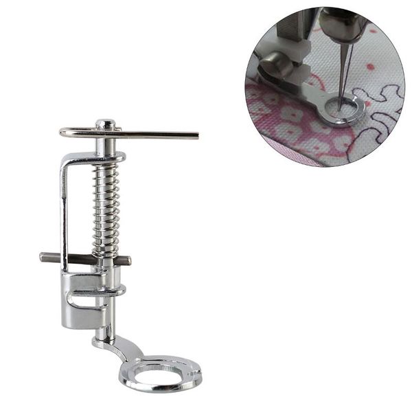 portable motion metal quilting presser foot feet for domestic sewing machines, Black 
portable motion metal quilting presser foot feet for domestic sewing machines, Black