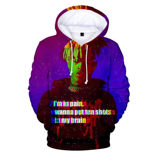 2019 new xxxtentacion 3d print hoodies men/women fashion funny hip hop streetwear winter autumn fleece hooded sweatshirts male, Black
2019 new xxxtentacion 3d print hoodies men/women fashion funny hip hop streetwear winter autumn fleece hooded sweatshirts male, Black