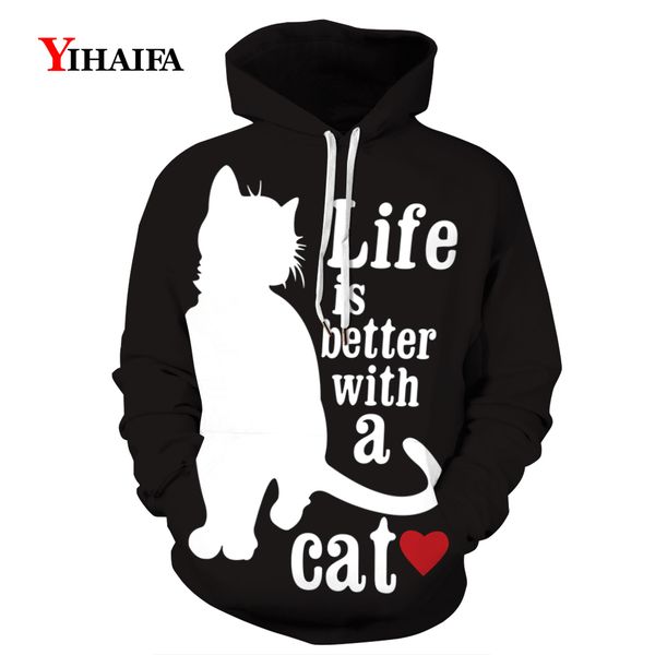 men women sweatshirts 3d cat letters hoodies fashion pullover autumn tracksuits harajuku casual animal hoodie couple, Black
men women sweatshirts 3d cat letters hoodies fashion pullover autumn tracksuits harajuku casual animal hoodie couple, Black