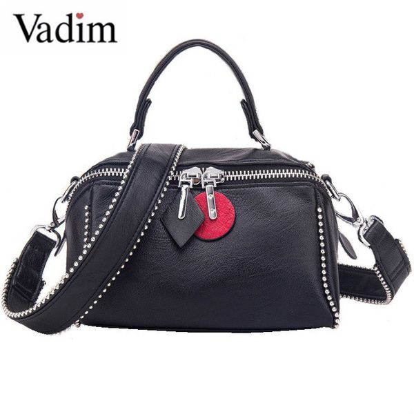 vadim bags women leather shoulder bag rivets messenger female crossbody bag handbags casual totes bolsa feminina
vadim bags women leather shoulder bag rivets messenger female crossbody bag handbags casual totes bolsa feminina