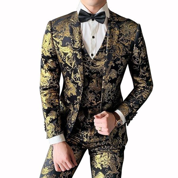 luxury paisley print men's suit fashion baroque slim suit groom tuxedo gold velvet slim men's club party prom costume ternos, White;black
luxury paisley print men's suit fashion baroque slim suit groom tuxedo gold velvet slim men's club party prom costume ternos, White;black