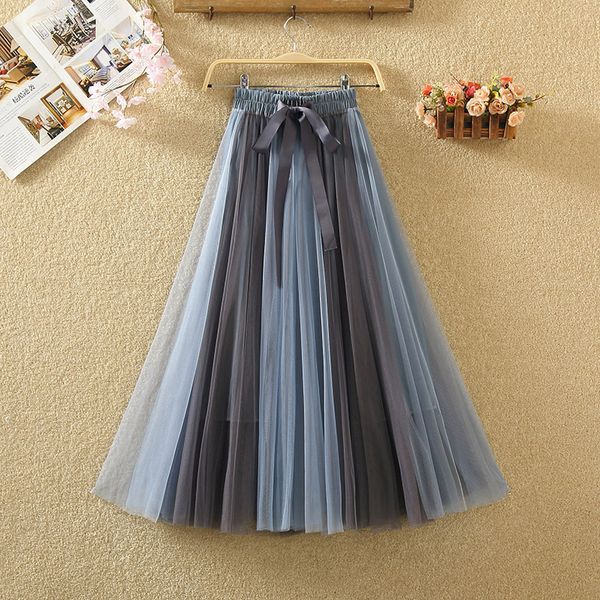 skirts 2021 high waist show thin and versatile a-line large swing mesh skirt medium length yarn puffy female, Black
skirts 2021 high waist show thin and versatile a-line large swing mesh skirt medium length yarn puffy female, Black