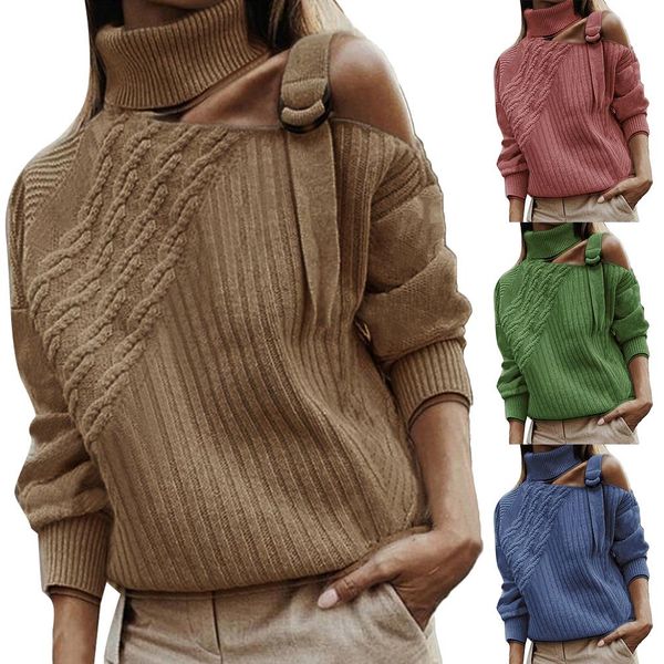 women sweaters pullovers winter diagonal twist ribbed knitted sweater color block long sleeve pullover women's sweaters, White;black
women sweaters pullovers winter diagonal twist ribbed knitted sweater color block long sleeve pullover women's sweaters, White;black