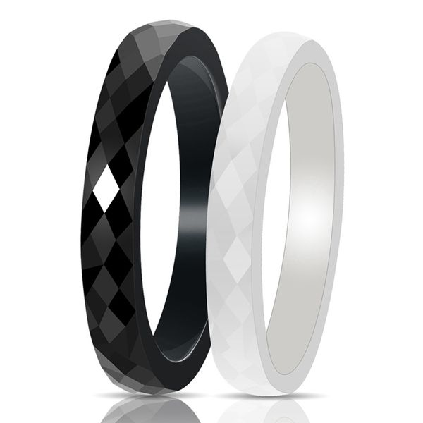 new mode style black and white ring cut wide light ceramic rings for women cut surface jewelry fashion women ring, Silver
new mode style black and white ring cut wide light ceramic rings for women cut surface jewelry fashion women ring, Silver