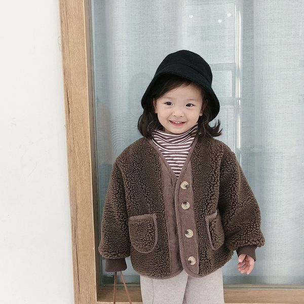 winter korean style kids imitation lamb fleece coats thicken warm outerwear boys girls padded jackets, Blue;gray
winter korean style kids imitation lamb fleece coats thicken warm outerwear boys girls padded jackets, Blue;gray