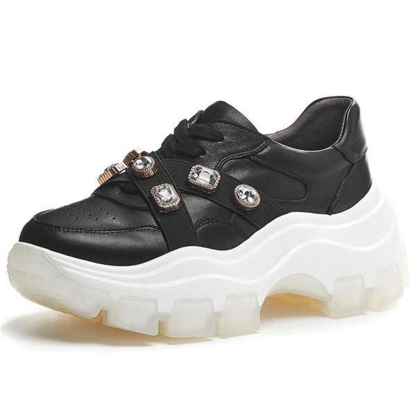 2020 spring quality genuine leather women flats cross tied rhinestone casual sports shoes woman fashion women sneakers, Black
2020 spring quality genuine leather women flats cross tied rhinestone casual sports shoes woman fashion women sneakers, Black