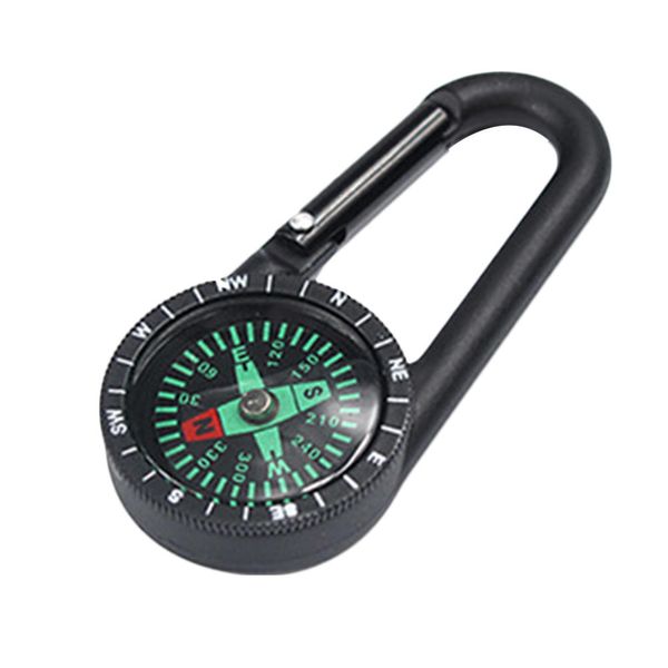 outdoor mini compass + thermometer + snap hook 3-in-1 multifunctional hiking metal carabiner camping hiking survival tool
outdoor mini compass + thermometer + snap hook 3-in-1 multifunctional hiking metal carabiner camping hiking survival tool