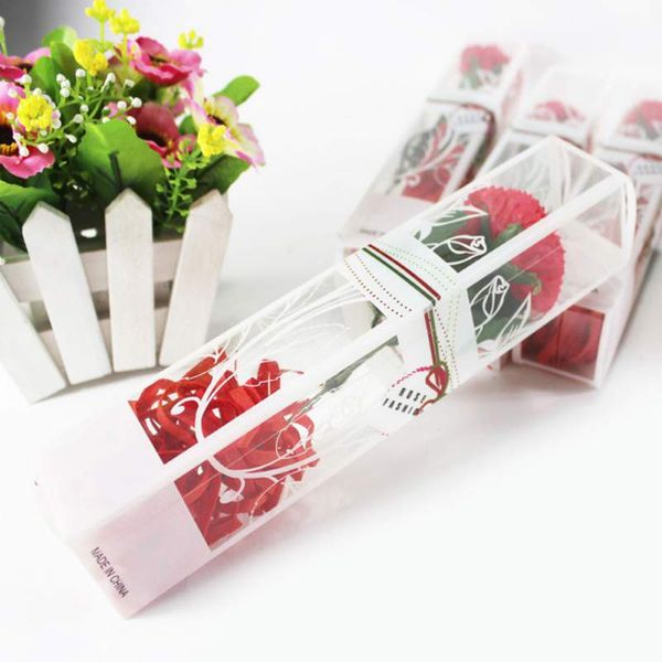 1 pcs/lot mother's day gift artificial simulation carnation red soap flower bouquet with pvc case home decoration
1 pcs/lot mother's day gift artificial simulation carnation red soap flower bouquet with pvc case home decoration
