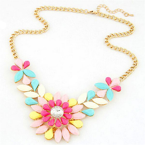 new fashion ma'am alloy & resin flower leaf necklace candy temperament short necklace wholesale --0660, Silver
new fashion ma'am alloy & resin flower leaf necklace candy temperament short necklace wholesale --0660, Silver