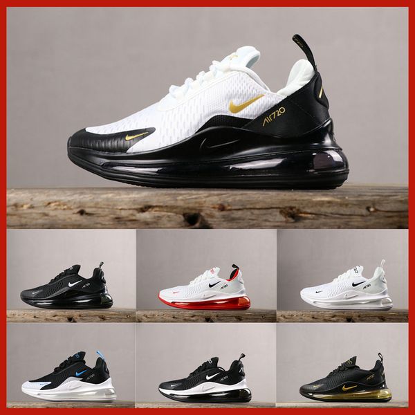 hight quality air cushion 720 + 270 vapors triple black white max runner trainers breathable sneakers men and women sport running shoes
hight quality air cushion 720 + 270 vapors triple black white max runner trainers breathable sneakers men and women sport running shoes
