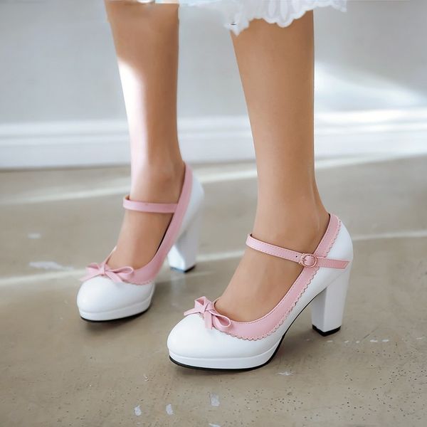 spring woman shoes 8.5cm heels pumps women autumn shoes ladies shoes sizes 46 47 sweet bowtie pumps, Black
spring woman shoes 8.5cm heels pumps women autumn shoes ladies shoes sizes 46 47 sweet bowtie pumps, Black