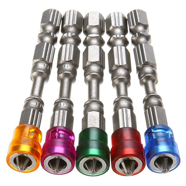 5x anti slip electric hex magnetic screwdriver 65mm s2 ph2 single head bit tool 5 color
5x anti slip electric hex magnetic screwdriver 65mm s2 ph2 single head bit tool 5 color