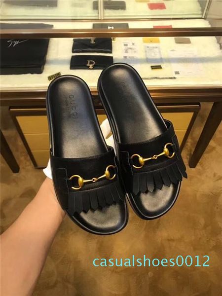 2019 new summer fashion designe sandals men designer sandals design slides size:38-45 c12, Black
2019 new summer fashion designe sandals men designer sandals design slides size:38-45 c12, Black